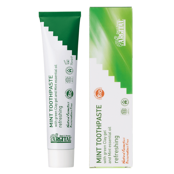 Argital Mint Toothpaste - Klay Organic